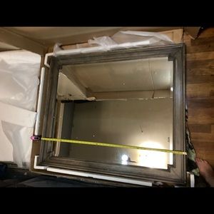 Brand new in the box 3.5 x 3 foot mirror.
